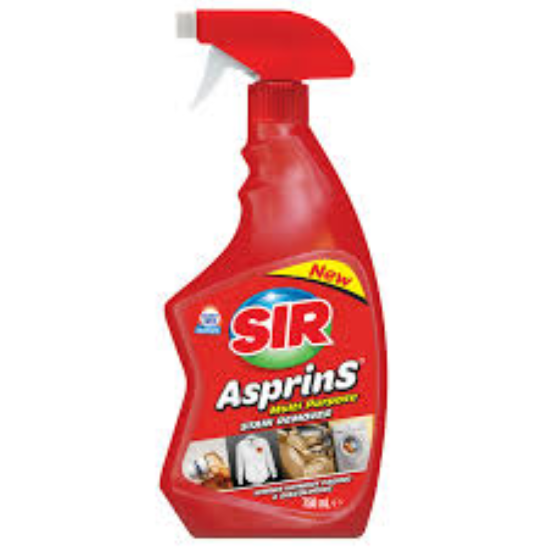 SIR ASPRINS STAIN REMOVER MULTIPURPOSE 750ML